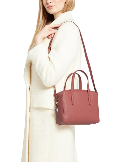 SWAP Geanta ghiozdan din piele ciocanita oală - Genți femei