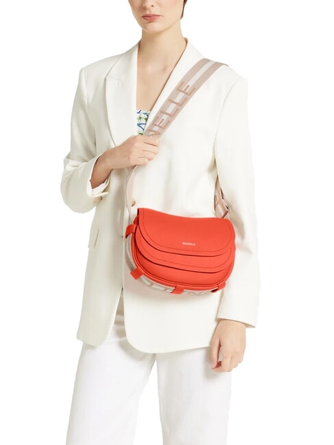 RAQUEL S Geanta mini de umar, din piele gazpacho - Genți femei