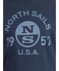 NORTH SAILS LOGO Hanorac cu guler rotund și imprimeu maxi albastru marin - hanorace - 3