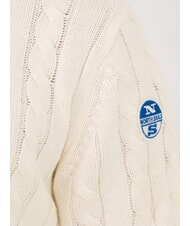 NORTH SAILS N|S Pulover cu guler rotund, tricotat cu împletitură Bezea - Pulovere pentru bărbați - 3