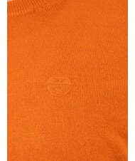 NORTH SAILS N|S Pulover cu guler rotund și broderie cu logo flacără de aur - Pulovere pentru bărbați - 3