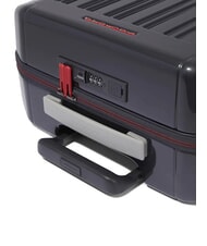 PIQUADRO PQ-LIGHT Cărucior de cabină ultra subțire gri/rosu - Bagaje de mână - 3