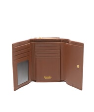 BRACCIALINI BASIC Portofel mediu din piele maro - Portofele femei - 2