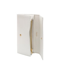 BRACCIALINI BASIC Portofel mare din piele continentală alb - Portofele femei - 2
