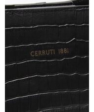 CERRUTI ISABELLE Geantă de umăr, piele negru - Genți femei - 3