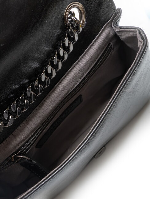 CERRUTIS Geantă de umăr mini, din piele negru - Genți femei