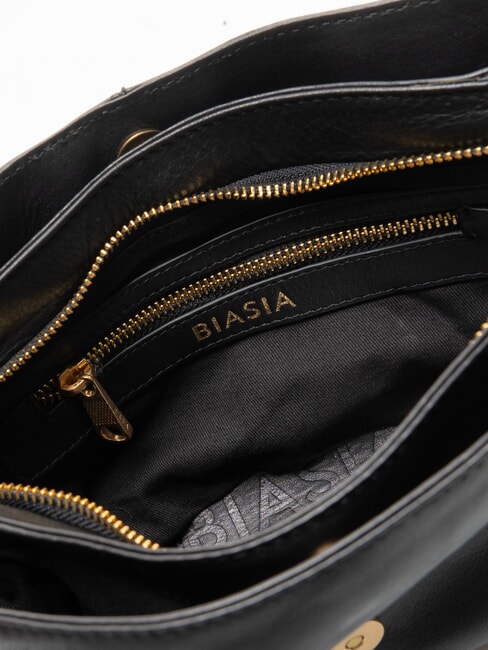 RANCH Geantă de umăr, piele negru - Genți femei