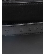 THE BRIDGE GIACOMO Geantă de m&acirc;nă din piele ruteniu mat negru / &icirc;ntunecat - Genți femei - 3