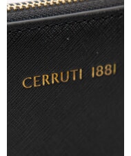 CERRUTI CERRUTIS Geantă tip clutch cu curea de umăr, din piele negru - Genți femei - 3