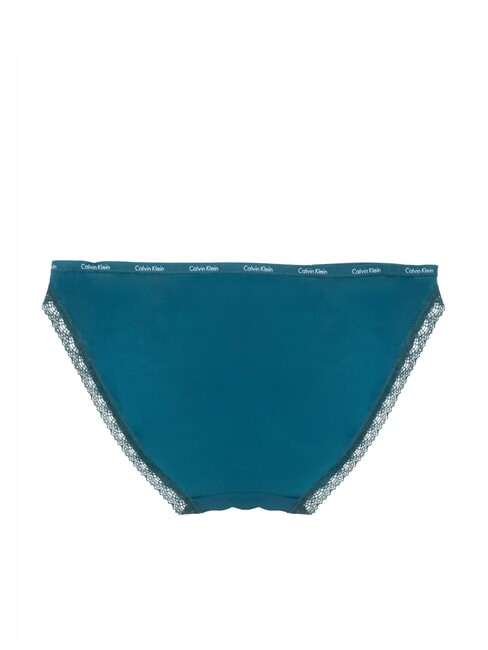 CK Slip cu dantelă Atlantic Deep - Slip pentru femei