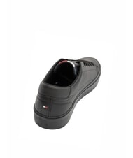 TOMMY HILFIGER TH Adidași din piele negru - Pantofi bărbați - 3