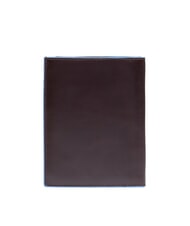 PIQUADRO BLUE SQUARE Portofel vertical din piele MAHOGANY - Portofele bărbați - 4