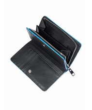 PIQUADRO ATLAS Portofel mediu din piele nero2 - Portofele femei - 3