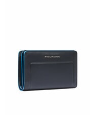 PIQUADRO ATLAS Portofel mediu din piele nero2 - Portofele femei - 4