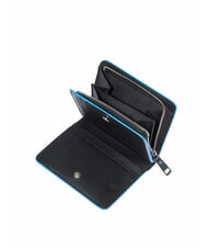 PIQUADRO ATLAS Portofel compact din piele pentru femei nero2 - Portofele femei - 3