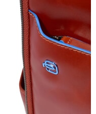 PIQUADRO BLUE SQUARE Rucsac pentru laptop de 14" cu verificare rapidă piele4 - Rucsacuri pentru laptop - 4