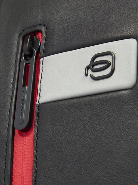 URBAN Rucsac pentru laptop de 14", din piele Gri - Rucsacuri pentru laptop