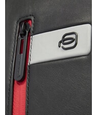 PIQUADRO URBAN Rucsac pentru laptop de 14", din piele Gri - Rucsacuri pentru laptop - 3