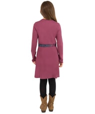 CALVIN KLEIN CK KIDS Rochie cu m&acirc;necă lungă și logo elastic - Rochițe pentru fetițe