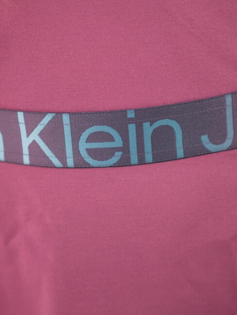 CK KIDS Rochie cu m&acirc;necă lungă și logo elastic nemuritoare - Rochițe pentru fetițe