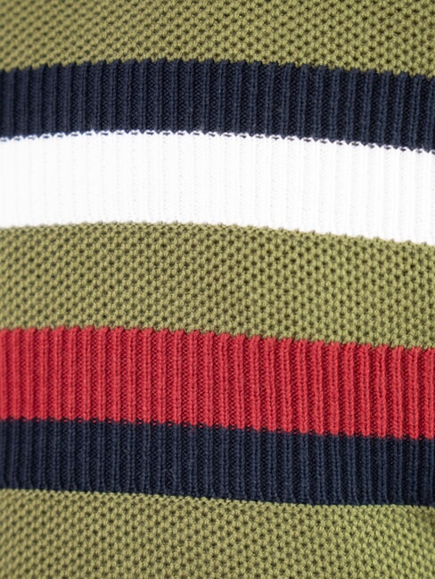 TH KIDS Pulover din bumbac cu guler rotund pentru copii teren de golf - Pulovere pentru copii