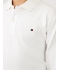 TOMMY HILFIGER TH KIDS Tricou polo cu mânecă lungă pentru copii PVH Alb Clasic - Tricou copil - 3