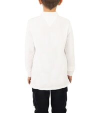 TOMMY HILFIGER TH KIDS Tricou polo cu mânecă lungă pentru copii PVH Alb Clasic - Tricou copil - 2