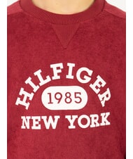 TOMMY HILFIGER TH KIDS Hanorac pentru copii cu imprimeu roşu - Hanorac pentru bebeluși - 3