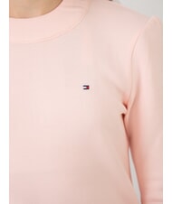 TOMMY HILFIGER TH KIDS Rochie cu m&acirc;necă lungă pentru fete cristal roz - Rochițe pentru fetițe - 2