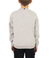 TOMMY HILFIGER TH KIDS Hanorac pentru copii cu imprimeu nou gri deschis heather - Hanorac pentru bebeluși - 2