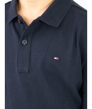 TOMMY HILFIGER TH KIDS Tricou polo cu mânecă lungă pentru copii cerul deșertului - Tricou copil - 3