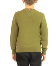 TOMMY HILFIGER TH KIDS Pulover din bumbac cu guler rotund pentru copii teren de golf - Pulovere pentru copii - 2