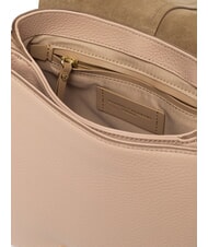 GIANNI CHIARINI HELENA ROUND Geantă din piele cu curea dublă de umăr sare roz - Genți femei - 5