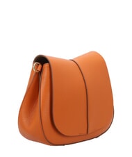 GIANNI CHIARINI HELENA ROUND Geantă din piele cu curea dublă de umăr condiment - Genți femei - 3