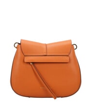 GIANNI CHIARINI HELENA ROUND Geantă din piele cu curea dublă de umăr condiment - Genți femei - 4