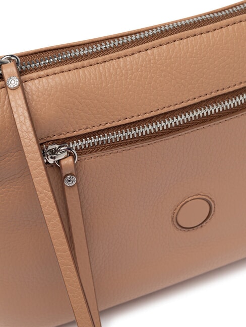 THREE Geanta de umar, din piele lut - Genți femei