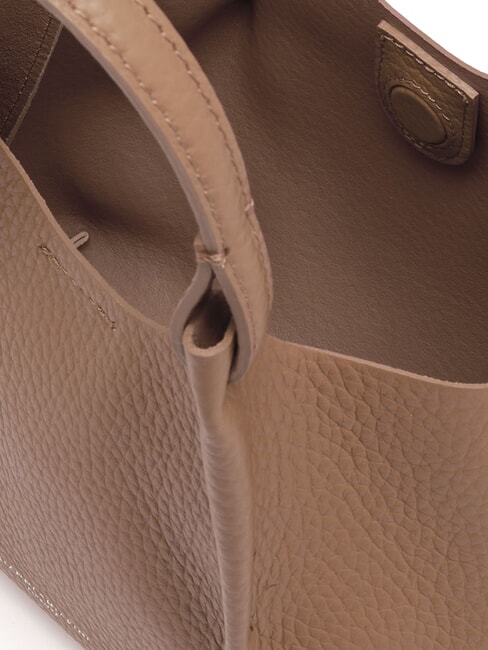 DUA Geanta de umar, din piele lut - Genți femei