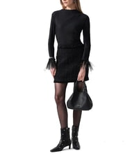 GIANNI CHIARINI DUA Geanta de umar, din piele negru - Genți femei - 5