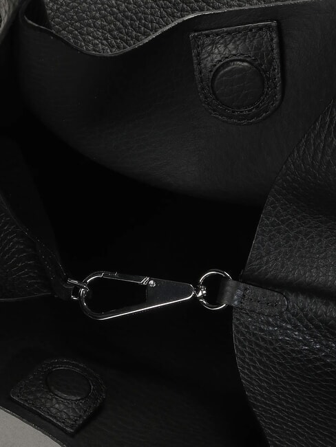 DUA Geantă mare de umăr din piele negru - Genți femei