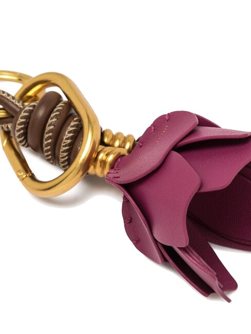 PC CHARMS Breloc cu pandantiv floral sare roz - Portchei