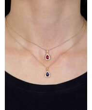 AMEN LADY Colier cu pandantiv și zirconiu - Lănțișoare