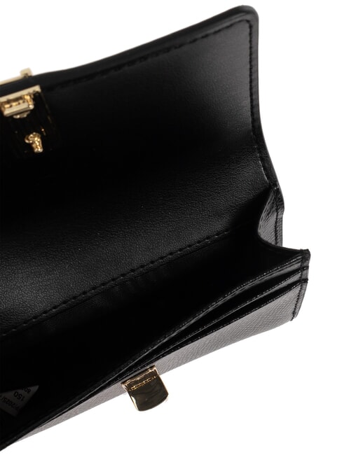IRIDE Portofel din piele negru - Portofele femei