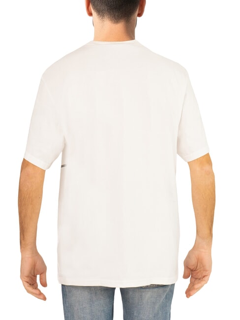 CK JEANS Tricou cu m&acirc;necă scurtă, croială lejeră alb strălucitor - tricou