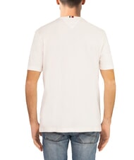 TOMMY HILFIGER TH Tricou cu m&acirc;necă scurtă, croială regulată alb antic - tricou - 2