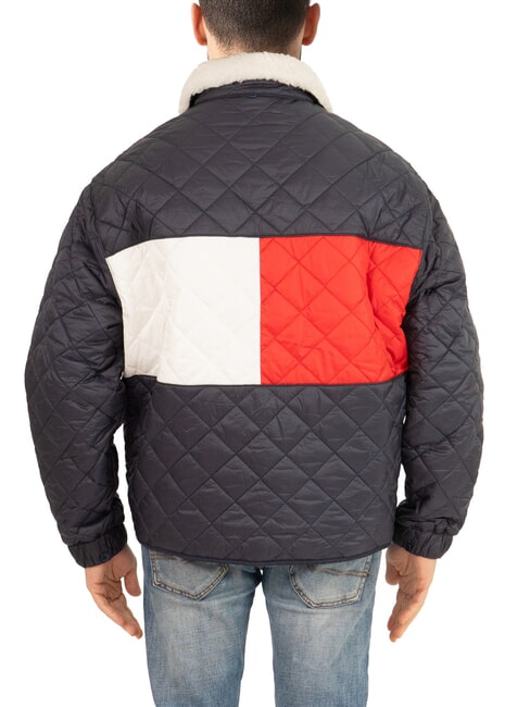 TH JEANS Jachetă cu două fețe blugi - Geci de bărbați