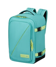 AMERICAN TOURISTER TAKE2CABIN S Rucsac sub scaun ok Ryanair turcoaz prăfuit/lime - Rucsacuri pentru școală și timp liber - 2