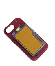 PIQUADRO BLACK SQUARE Portcard din piele și aluminiu galben - Portofele bărbați - 3