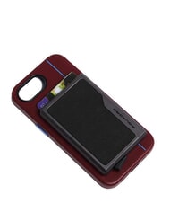 PIQUADRO BLACK SQUARE Portcard din piele și aluminiu negru - Portofele bărbați - 3