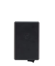 PIQUADRO BLACK SQUARE Portcard din piele și aluminiu PIELE - Portofele bărbați - 2