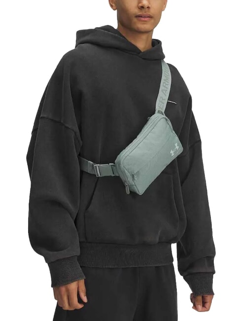 ESSENTIAL Geantă de tip borsetă impermeabilă verde siliciu - Borsete de brâu